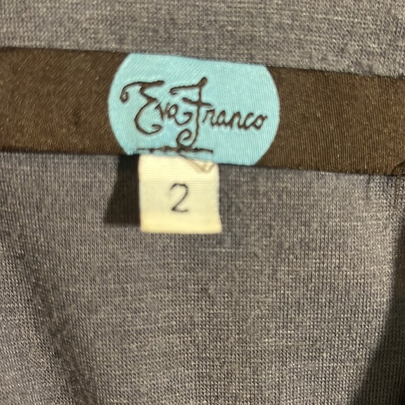 Eva Franco Jersey Knit & Floral Dress, S2 - Picture 6 of 7
